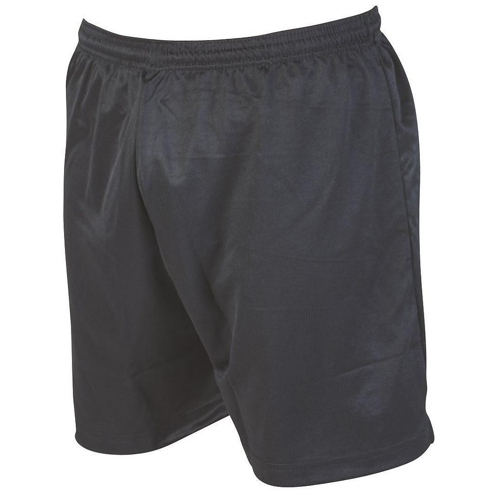 Precision Micro-stripe Football Shorts Adult Black S 30-32