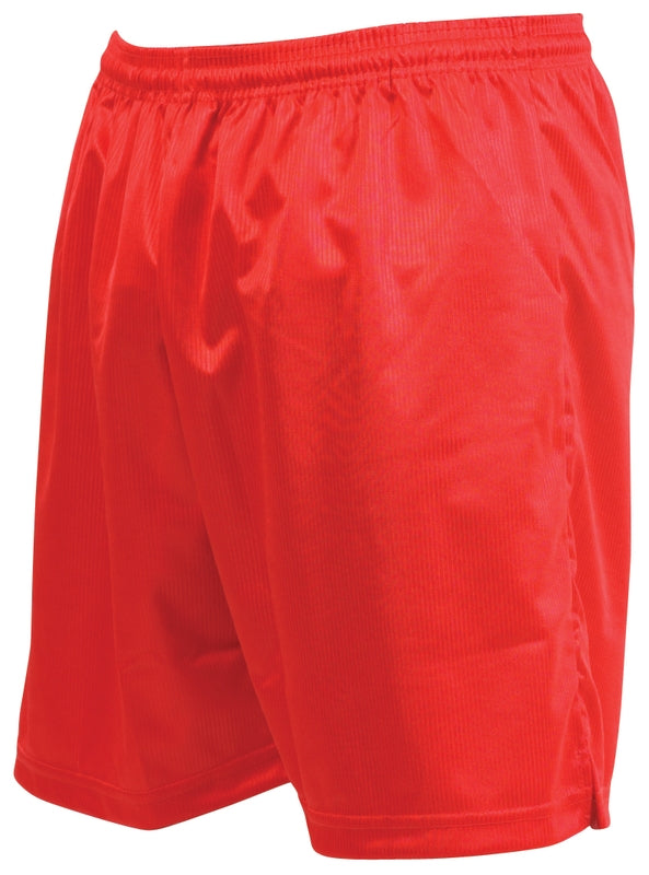 Precision Micro-stripe Football Shorts Adult Red M 34-36