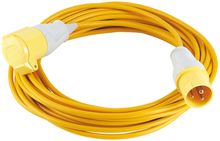 Load image into Gallery viewer, Draper EXTENSION LEAD 14MX1.5MM 110V 17570 110V Extension Cables with Plug and Socket
