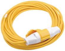 Load image into Gallery viewer, Draper EXTENSION LEAD 14MX2.5MM 110V 17571 110V Extension Cables with Plug and Socket
