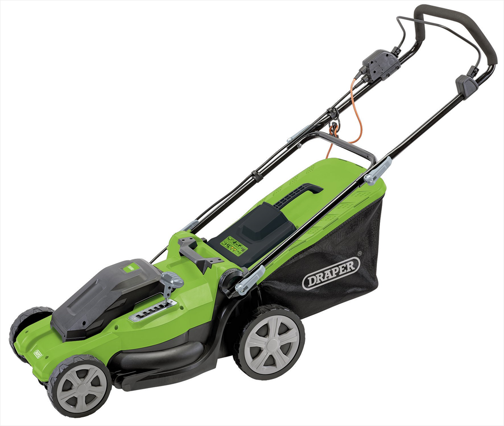 Draper 1600W 400MM LAWN MOWER 230V 20535 230V Lawn Mower (400mm)