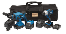 Load image into Gallery viewer, Draper JUMBO D20 KIT 24021 D20 20V Impact Driver and SDS+ Drill Kit
