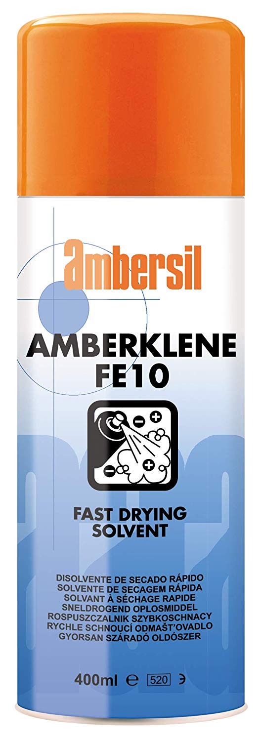 Ambersil 31553 - 400ml Amberklene FE10 Fast Drying Multi-Purpose Solvent Degreaser