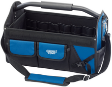 Load image into Gallery viewer, Draper FOLDING TOTE TOOL BAG 45L 31595 Folding Tote with Tubular Steel Handle, 610mm
