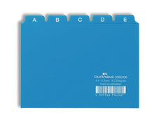 Load image into Gallery viewer, Durable 5 Part Alphabetical A-Z Reinforced Index Dividers | A6 Landscape
