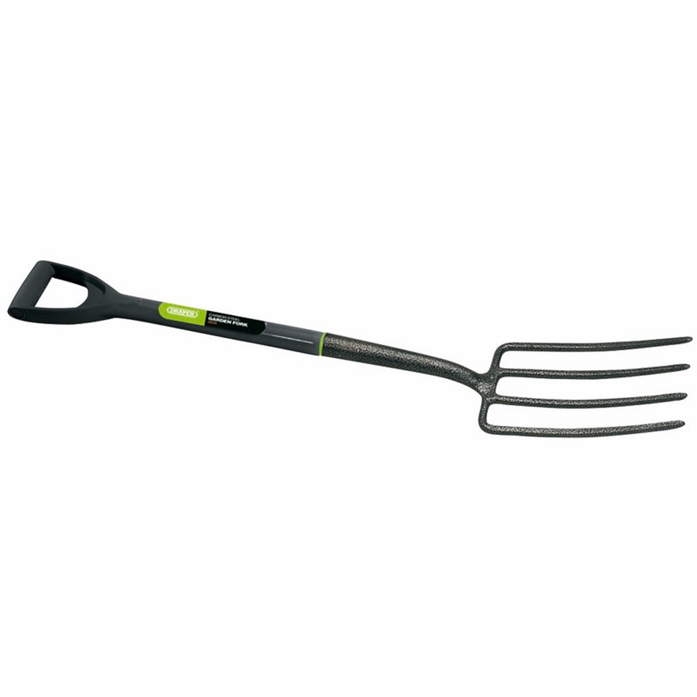 Draper CARBON STEEL DIGGING FORK 88789 Carbon Steel Garden Fork