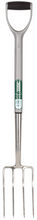 Load image into Gallery viewer, Draper STAINLESS STEEL BORDER FORK 83757 Stainless Steel Soft Grip Border Fork
