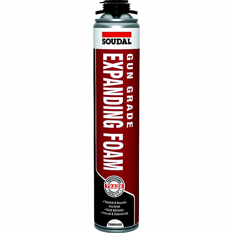 Soudal Gap Filler B3 Expanding Foam Gun Grade 750ml