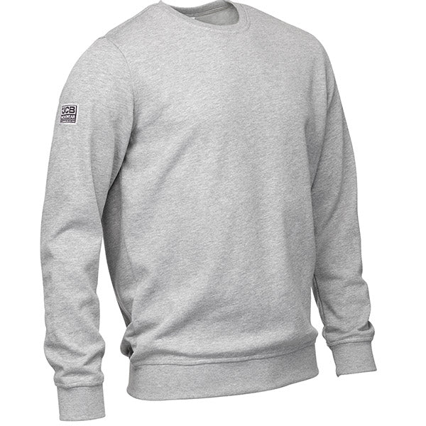 JCB WORKWEAR ESSENTIAL SWEATSHIRT GREY | ALL SIZES