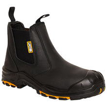 Load image into Gallery viewer, JCB WORKWEAR DEALER BOOT S3 HRO SRC BLACK/TAN | ALL SIZES
