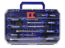 Load image into Gallery viewer, Faithfull FAISDSET8PRO Soft Grip Screwdriver Set, 8 Piece |
