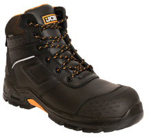 Load image into Gallery viewer, JCB WORKWEAR FASTRAC BOOTS BLACK HONEY | ALL SIZES
