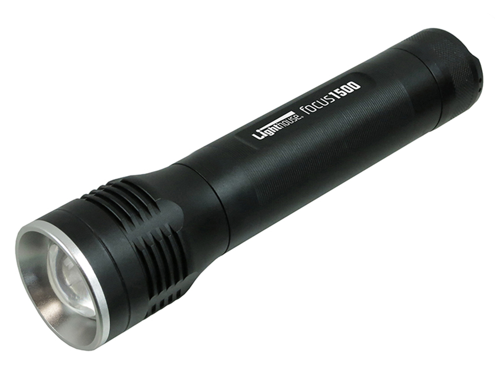 Lighthouse L/HEFOC1500 Elite High Performance 1500 Lumens LED Torch AA |