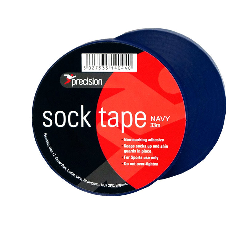 Precision Sock Tape 19mm (Pack of 10) Navy 19mm x 33m