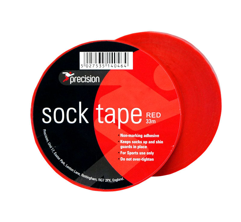 Precision Sock Tape 19mm (Pack of 10) Red 19mm x 33m