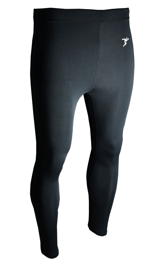 Precision Essential Baselayer Leggings Adult Black Large 36-38