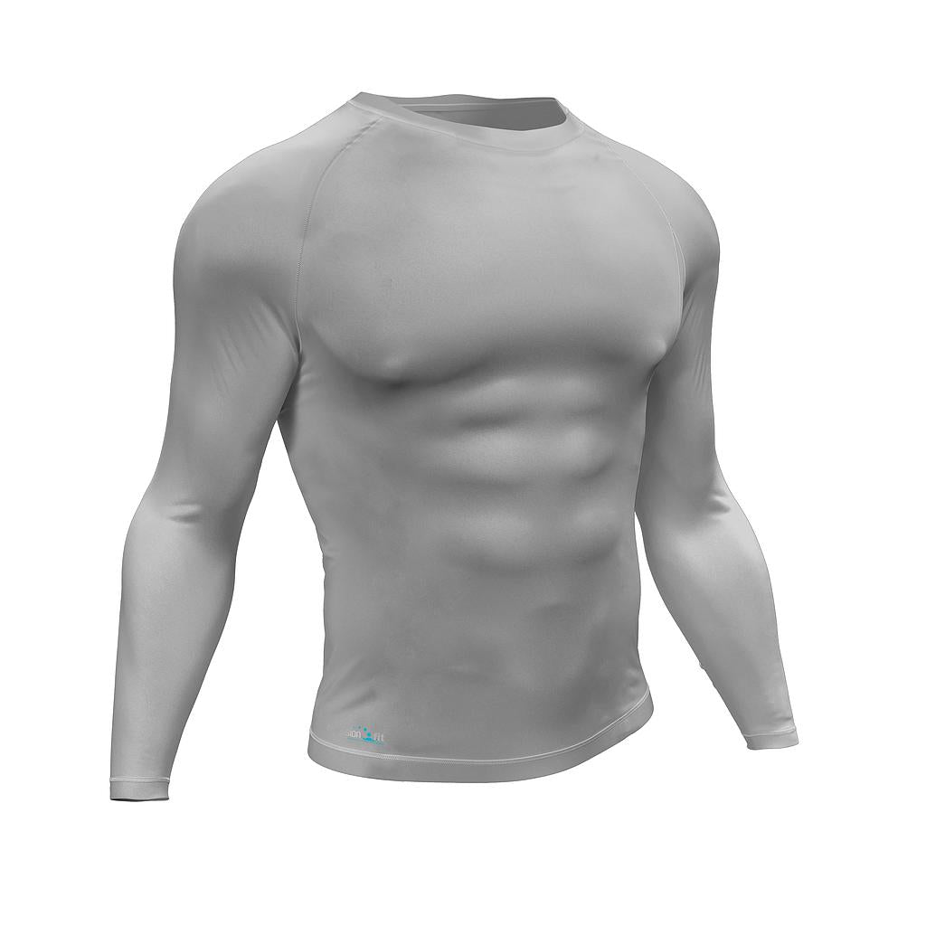 Precision Essential Baselayer Long Sleeve Shirt Junior Grey S Junior 24-26