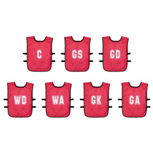 Load image into Gallery viewer, (Pack of 7) Mesh Netball Training Bibs (Youths, Adult)
