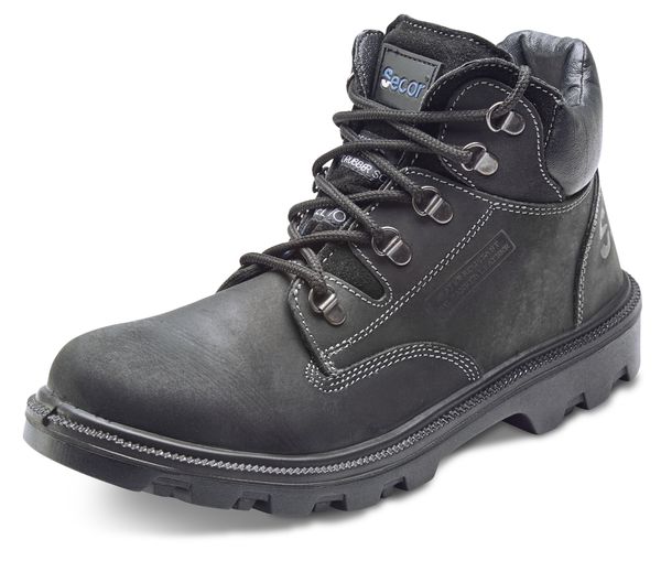 BEESWIFT SHERPA DUAL DENSITY PU/RUBBER MID CUT BOOT BLACK 06