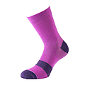 1000 Mile Approach Walking Sock Ladies Fuscia Medium