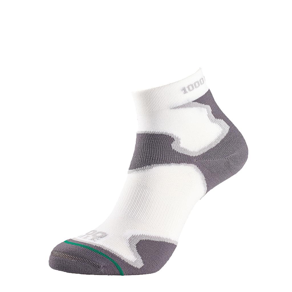 1000 Mile Fusion Sock Ladies White/Grey Small