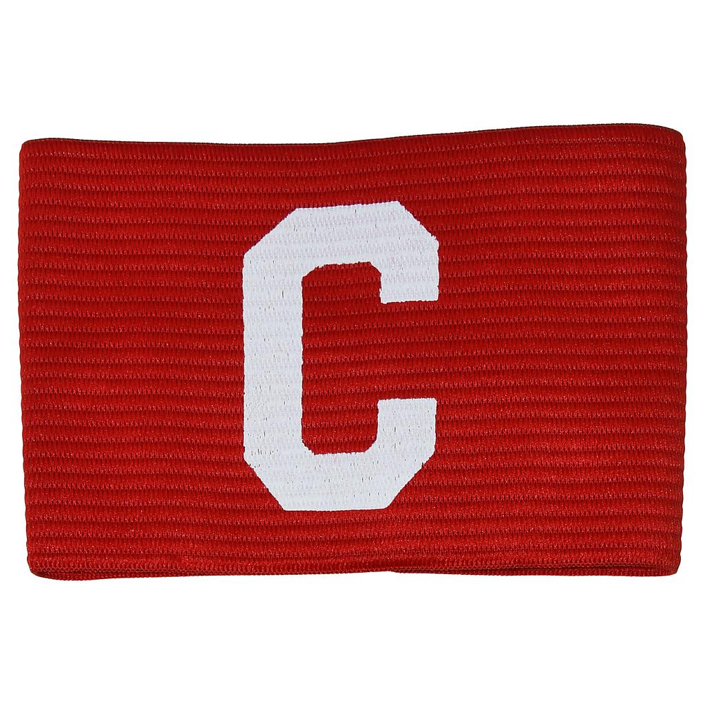 Precision Big C Captains Armband Red Junior