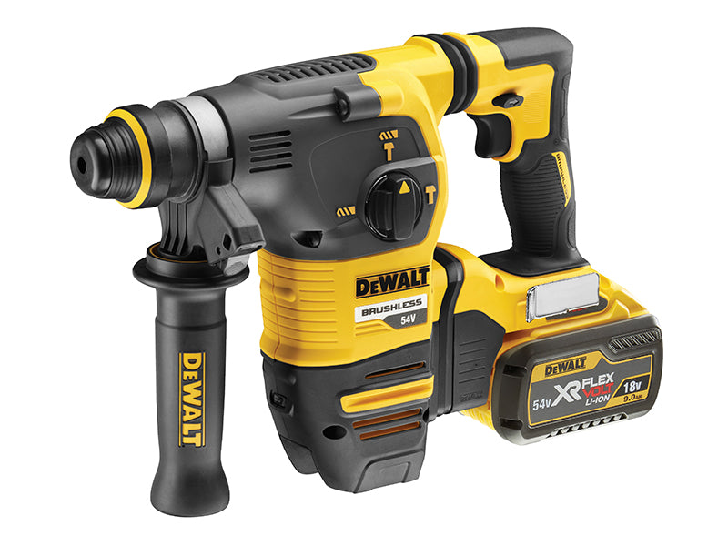 DEWALT DCH333X2-GB DCH333X2 XR FlexVolt Brushless SDS Plus Hammer 54V 2 x 3.0Ah Li-ion