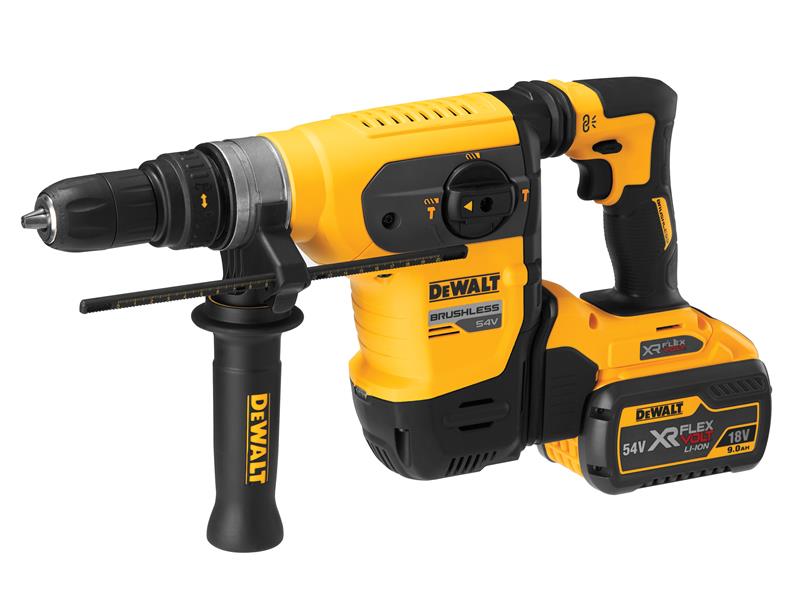 DEWALT DCH417X2-GB DCH417X2 XR FlexVolt SDS Plus Drill 54V 2 x 9.0Ah Li-ion