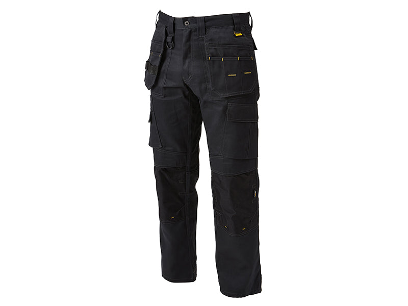 DEWALT DEWPROTRADE40/31 Pro Tradesman Black Trousers Waist 40in Leg 31in