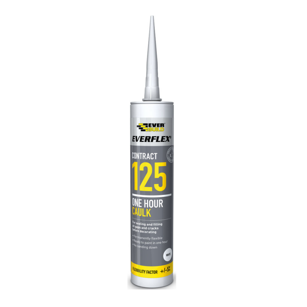 Everbuild  -  Everflex 125 One Hour Decorators Caulk, C3