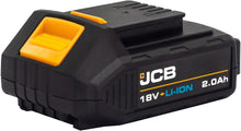 Load image into Gallery viewer, JCB 18V COMBI DRILL - JCB 18V COMBI DRILL 1X 2.0AH 2.4A CHARGER | JCB-18CD-2XB
