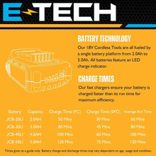 Load image into Gallery viewer, JCB 18V COMBI DRILL - JCB 18V COMBI DRILL 1X 2.0AH 2.4A CHARGER | JCB-18CD-2XB
