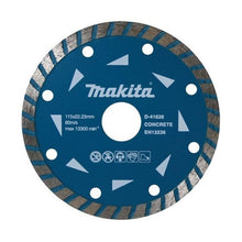 Load image into Gallery viewer, Makita D-41626 CONCRETE BLADE 115mm x 22.23mm
