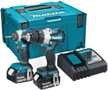 Load image into Gallery viewer, Makita DLX2507TJ 18V Li-ion LXT Brushless 2 Piece Combo Kit with 2 x 5.0Ah
