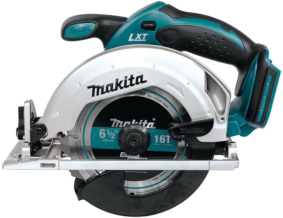 Makita DSS611ZJ 18V LXT Lithium Ion 165mm Circular Saw Bare Unit weedfabricdirect