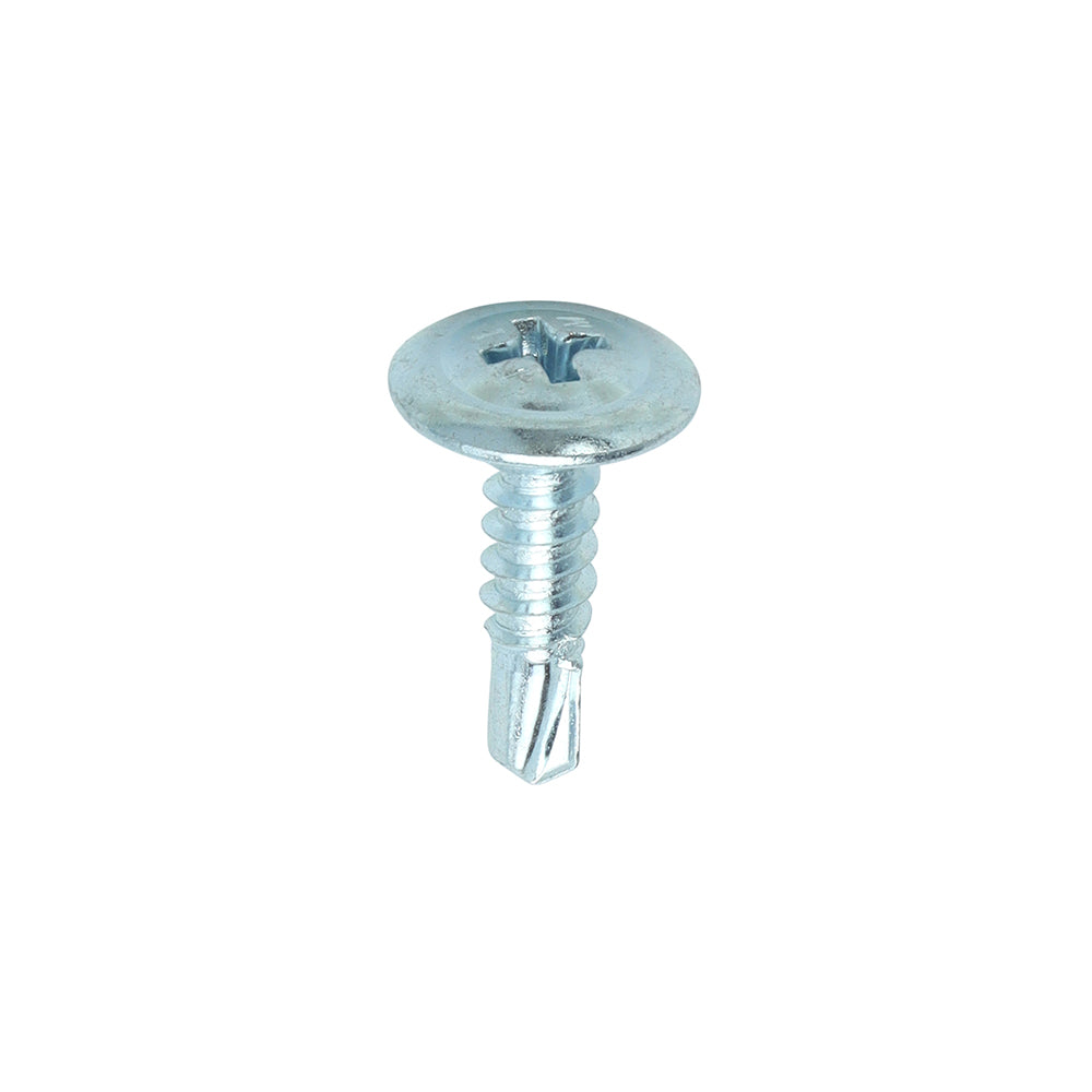 TIMCO Drywall Self-Drilling Bugle Head Silver Screws - 3.5 x 32 TIMbag OF 400 - 00032PSDDB