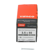 Load image into Gallery viewer, TIMCO Drywall Self-Drilling Bugle Head Silver Screws - All Sizes
