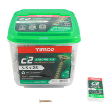 Load image into Gallery viewer, TIMCO C2 Strong-Fix Multi-Purpose Premium Countersunk Gold Woodscrews,All Sizes
