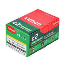 Load image into Gallery viewer, TIMCO C2 Strong-Fix Multi-Purpose Premium Countersunk Gold Woodscrews,All Sizes
