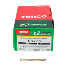 Load image into Gallery viewer, TIMCO C2 Strong-Fix Multi-Purpose Premium Countersunk Gold Woodscrews,All Sizes
