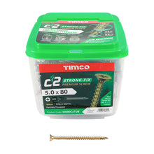 Load image into Gallery viewer, TIMCO C2 Strong-Fix Multi-Purpose Premium Countersunk Gold Woodscrews,All Sizes
