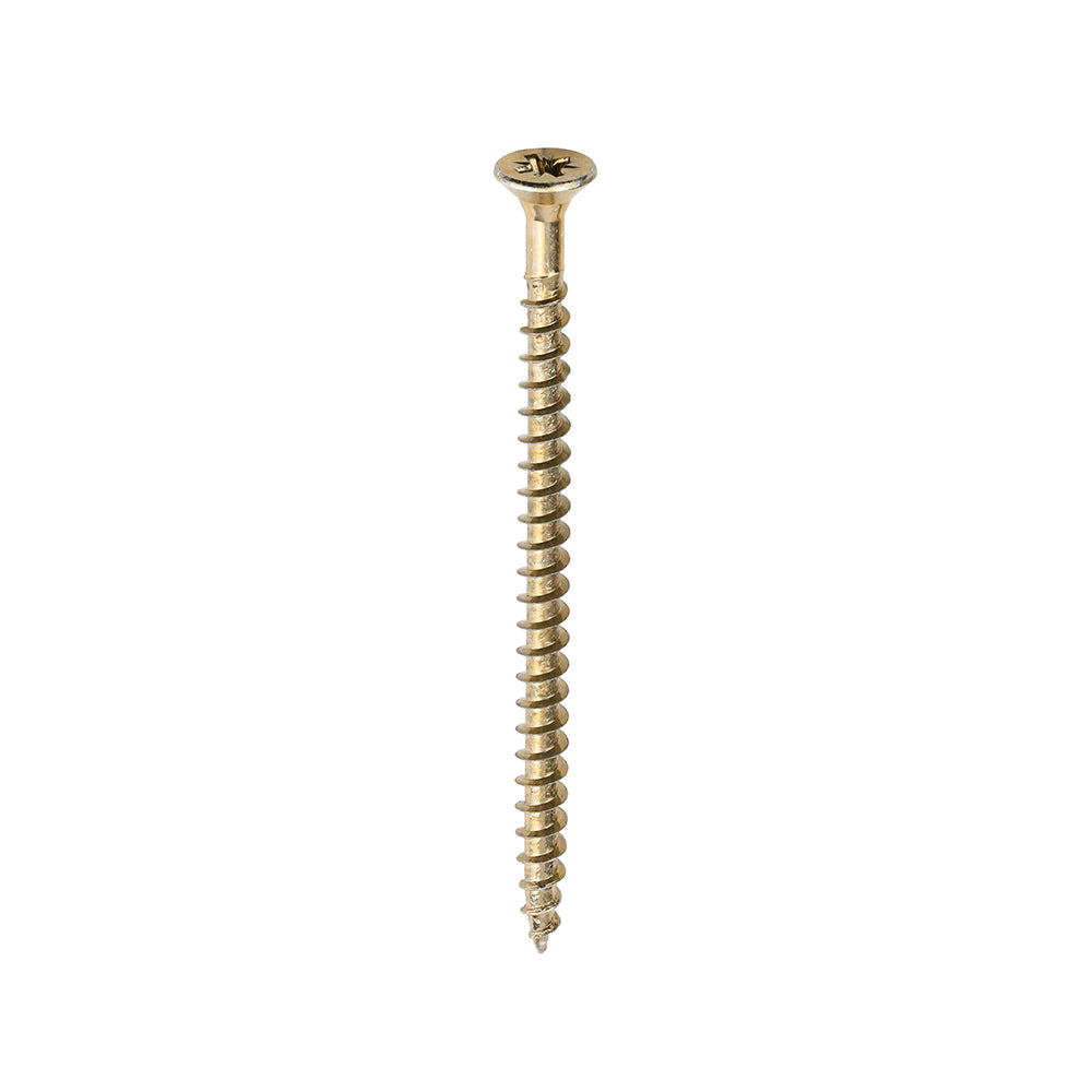 TIMCO Solo Countersunk Gold Woodscrews - 5.0 x 80 Box OF 200 - 50080SOLOC