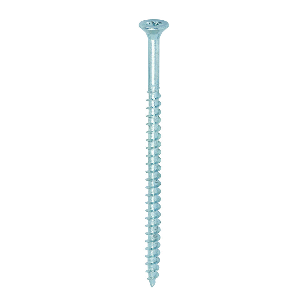 TIMCO Solo Countersunk Silver Woodscrews - 5.0 x 90 Box OF 100 - 50090SOLOZ