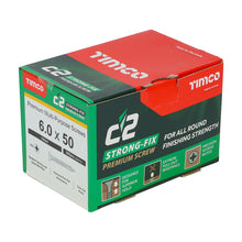 Load image into Gallery viewer, TIMCO C2 Strong-Fix Multi-Purpose Premium Countersunk Gold Woodscrews,All Sizes
