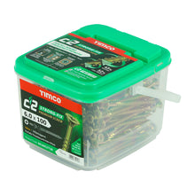 Load image into Gallery viewer, TIMCO C2 Strong-Fix Multi-Purpose Premium Countersunk Gold Woodscrews,All Sizes
