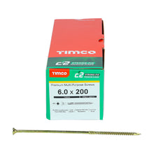 Load image into Gallery viewer, TIMCO C2 Strong-Fix Multi-Purpose Premium Countersunk Gold Woodscrews,All Sizes
