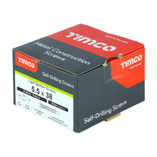 Load image into Gallery viewer, TIMCO Self-Drilling Light Section A2 Stainless Steel Bi-Metal Screws,All Sizes,100pcs
