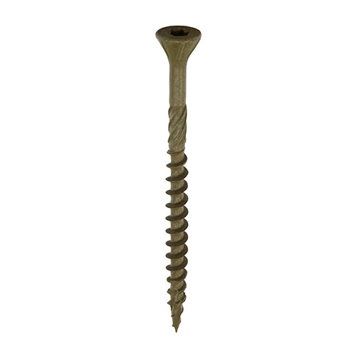 TIMCO C2 Deck-Fix Premium Countersunk Green Decking Screws - 4.5 x 65 Tub OF 1000 - 65C2D1000