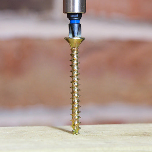 TIMCO C2 Strong-Fix Multi-Purpose Premium Countersunk Gold Woodscrews,All Sizes