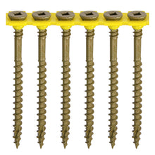 Load image into Gallery viewer, TIMCO Collated C2 Deck-Fix Premium Countersunk Green Decking Screws - 4.5 x 65 Box OF 500 - 65C2DCOLL
